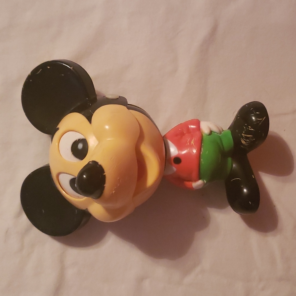 Vintage 1976 Mattel Talking Mickey Mouse Pull String~ WORKING